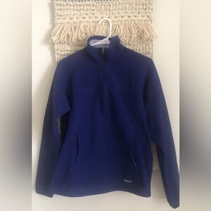 Patagonia Synchilla Womens Marsupial Jacket 1/2 Zip Fleece Pullover M Outdoor